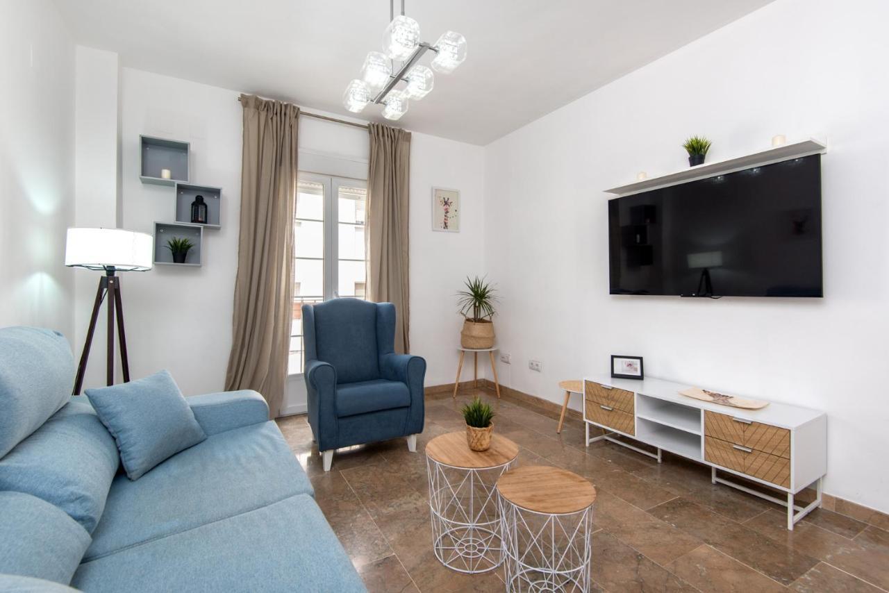 Center Apartment 2Bed 2B Aircon Wif And Parking Free Малага Экстерьер фото